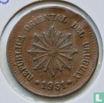 Uruguay 2 Centésimo 1951