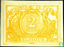 Chiffres blancs sur fond ligné