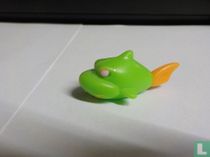 Walvis (groen - roze ogen)