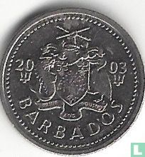 Barbade 10 cents 2003