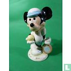 Mickey mouse as tennis player
