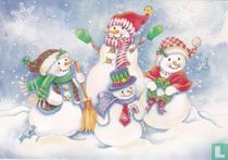 Feestdagen: Sneeuwpop