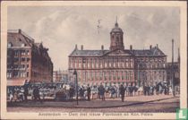 Amsterdam  ---  Dam met nieuw Plantsoen en Kon. Paleis