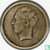 Belgian Congo 5 francs 1937