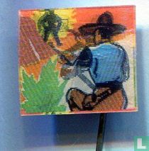 Cowboy, schietend