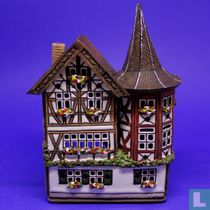 Kandelaar - B140 - Oud huis - Kastelkeramik