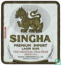 Singha Premium Import Lager Beer  