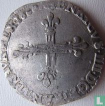Frankreich ¼ Ecu 1608 (H)
