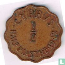 Cyprus ½ piastre 1942