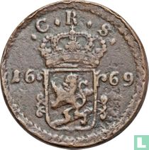 Zweden 1 öre S.M. 1669