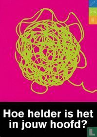 B003516 - Geestelijke Gezondheidszorg Amsterdam "Hoe helder is het in jouw hoofd?"