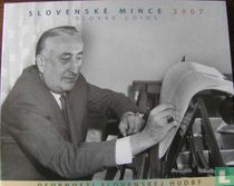 Slovakia mint set 2007 "Personalities of the Slovak music"