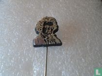 Beethoven [zilver op zwart]