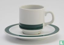 Coffee cup and saucer - Sonja 305 - Decor Brushstroke D.S. 4079 - Mosa