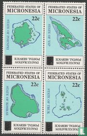 Independent Post with overprint