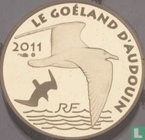 France 50 euro 2011 (PROOF) "50 years of the WWF - Audouin's gull"