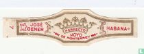 Perfecto Hoyo de Monterrey - José Gener - Habana