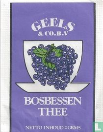 Geels tea bags catalogue