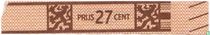 Prijs 27 cent - (Achterop: Agio Sigarenfabriek N.V. Duizel)