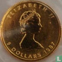 Canada 5 dollars 1987