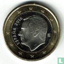 Spanien 1 Euro 2016