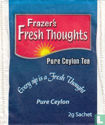Frazer's sachets de thé catalogue
