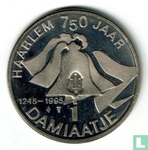 1 Damiaatje 1995 (met klop Kennemerland) "750 jaar Stad Haarlem"