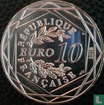 France 10 euro 2018 "Mickey & France - Aiguille du midi"