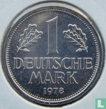 Germany 1 mark 1978 (F)
