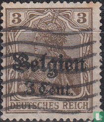 Germania, avec surcharge