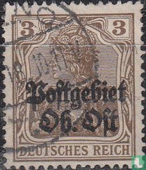 Germania, avec surcharge