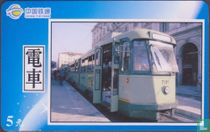 Tram 7111 in Rome Italy