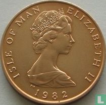 Insel Man 1 Penny 1982 (Kinderbett)