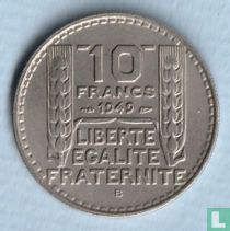 France 10 francs 1949 (B) acheter
