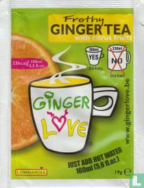 Ginger Love tea bags catalogue