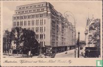 Amsterdam, Vijzelstraat met gebouw Nederl. Handel Mij.