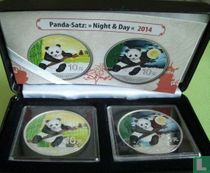 China combination set 2014 "Panda - night & day"