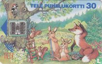 Metsän eläimet kesällä