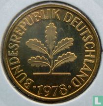 Germany 10 pfennig 1978 (G)