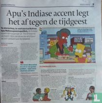 Apu's Indiase accent legt het af tegen de tijdgeest