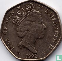Man 20 pence 1992