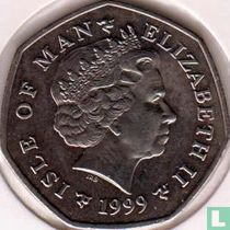 Insel Man 50 Pence 1999 kaufen