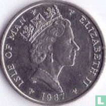 Insel Man 10 Pence 1987
