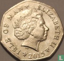 Man 50 pence 2015 (AC) kopen
