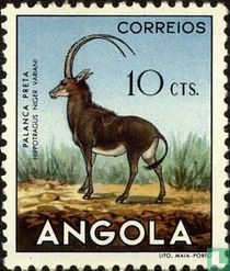 Giant sable antelope