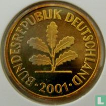 Deutschland 5 Pfennig 2001 (J)