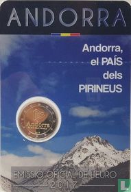 Andorra 2 Euro 2017 (Coincard) "Andorra, das Land der Pyrenäen"