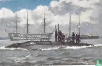 The old and the new, Nelsons Victory and the latest submarine