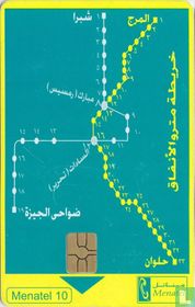 Cairo Subway map