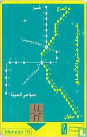 Cairo Subway map